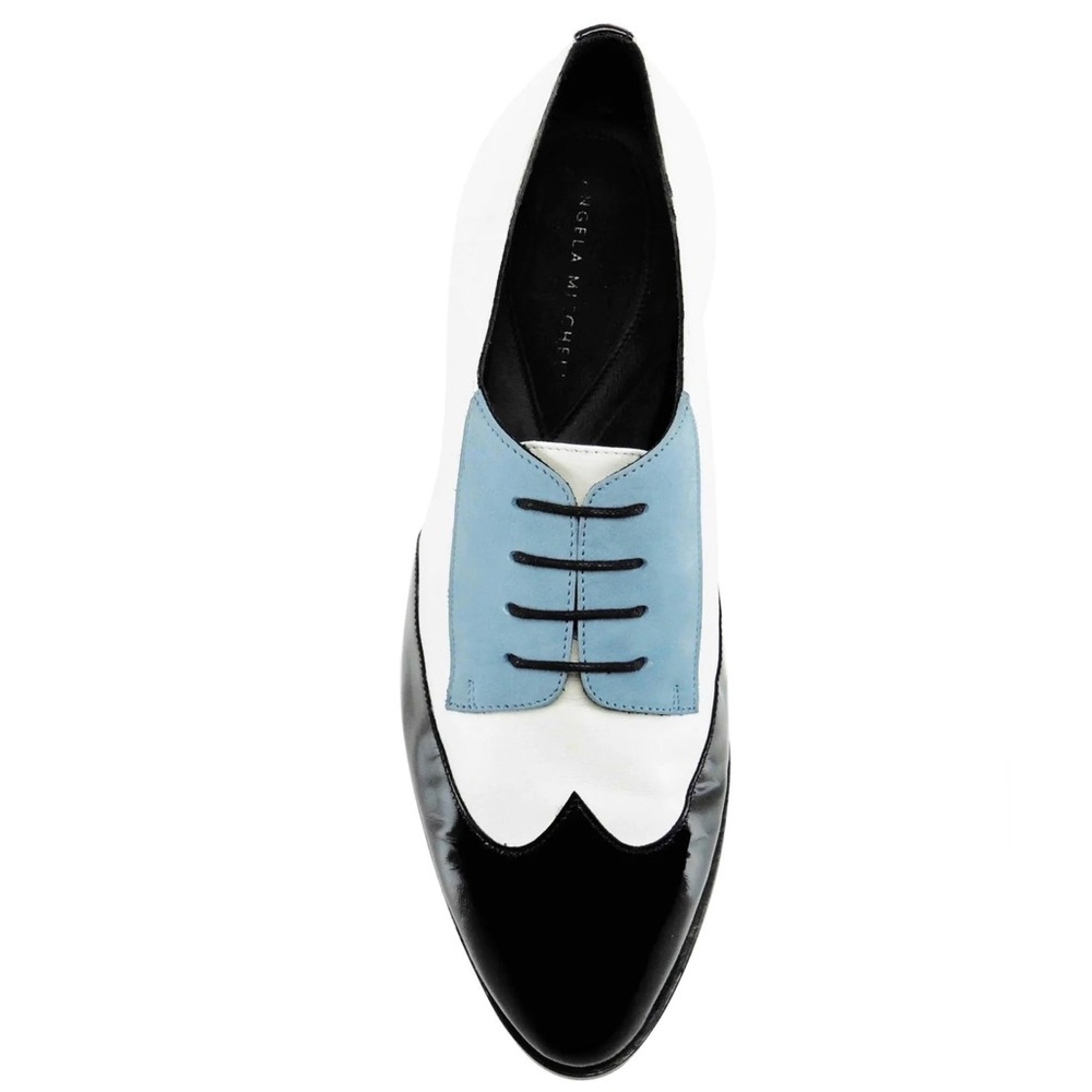 Angela Mitchell Lauviah Leather Oxford Shoes NIB